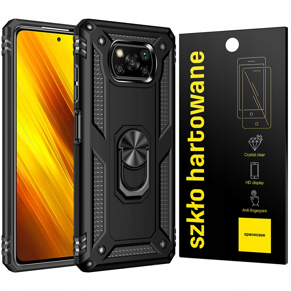 

Etui Case Nóżka Armor Do Poco X3 Nfc Pełne Szkło