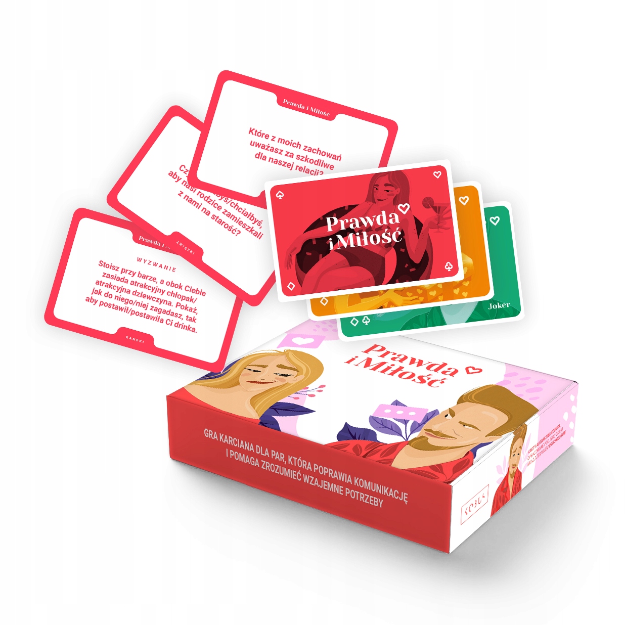 Prawda i Miłość gra w pytania i wyzwania dla par