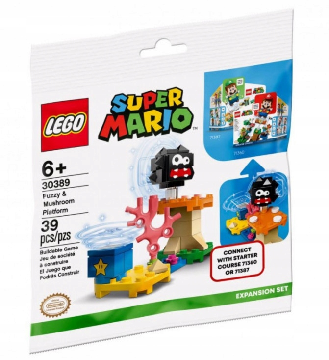 

Lego Super Mario Fuzzy i platforma 30389