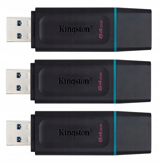 3x Pendrive pamięć Kingston Exodia Dtx 64GB 64 Gb Usb 3.2