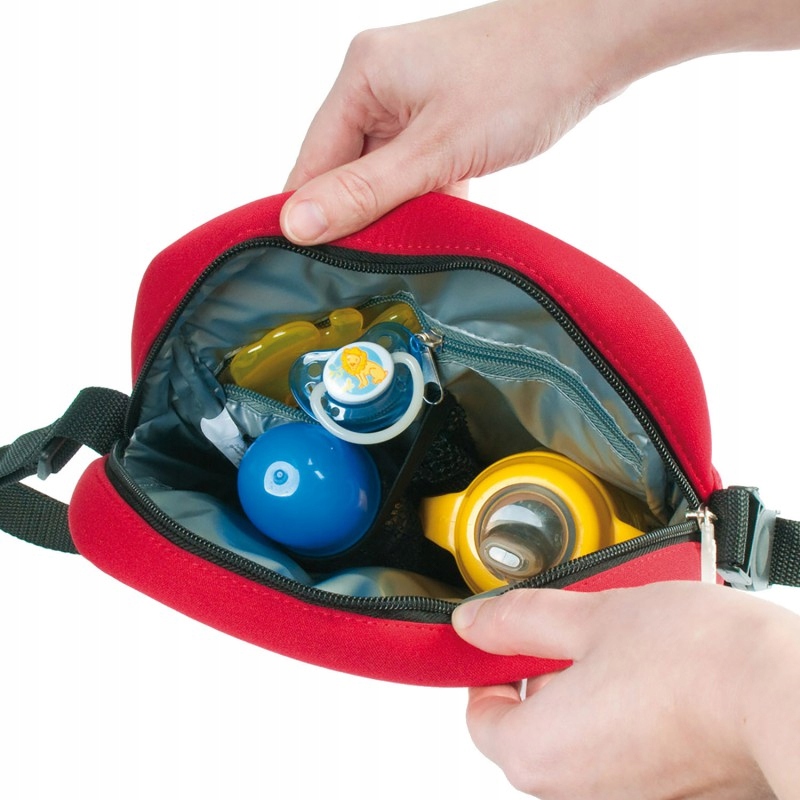 CANPOL BABIES TORBA TERMOIZOLACYJNA SPACEROWA MOMMY BAG CZERWONA Kolor dominujący czerwony