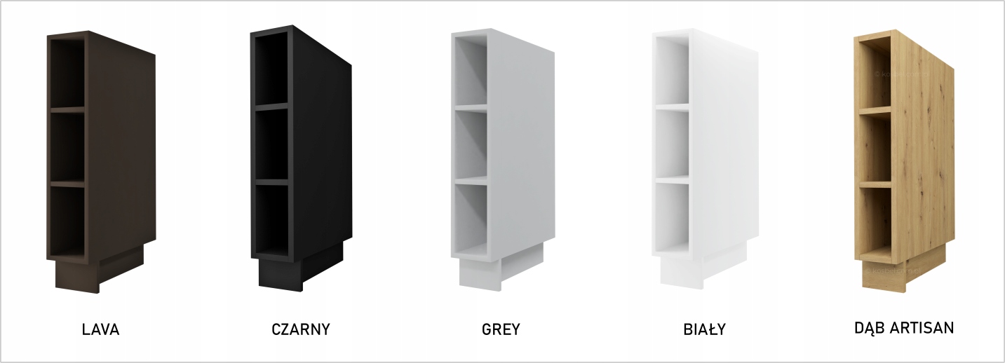 Kuchnia MONACO LAKIER MAT - RÓŻNE KOLORY - NOWOŚĆ Liczba elementów w zestawie więcej niż 10