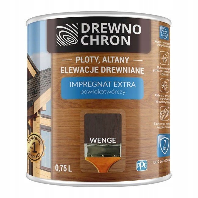 

Drewnochron Impregnat Extra 0,75l Wenge