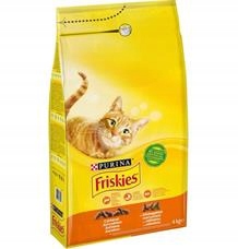 Friskies cat dry kuře, zelenina Varianta: 10 kg