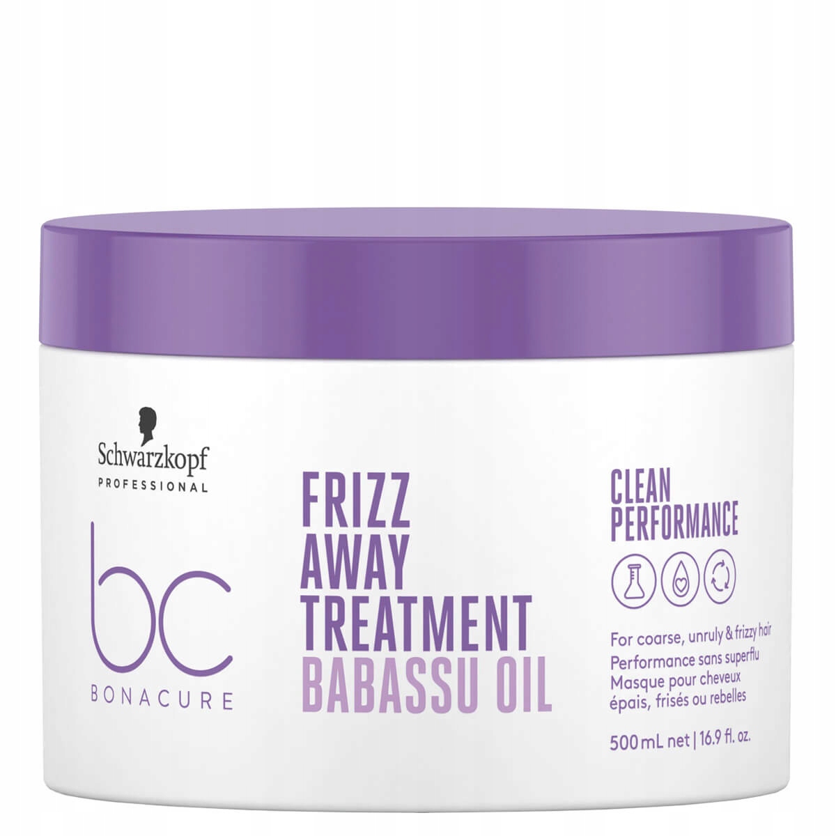 

Schwarzkopf BonaCure Frizz Away maska 500ml