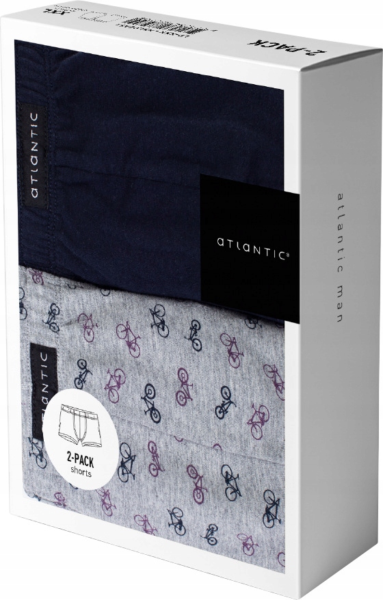 

Atlantic Szorty Męskie Bokserki 2MH065 2PAK XL