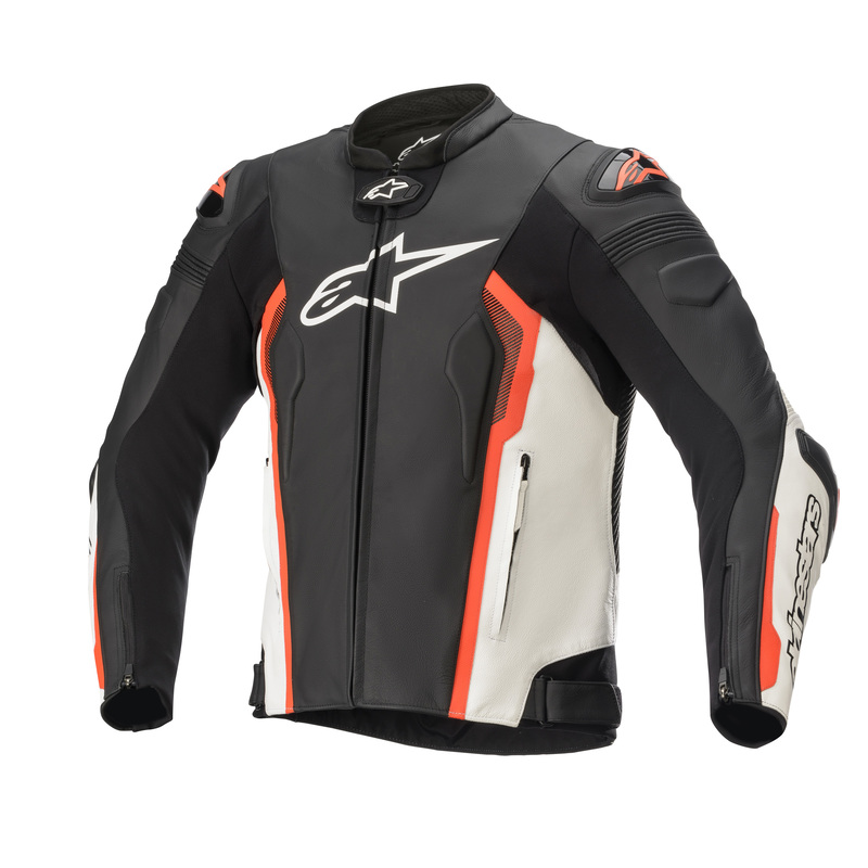 Kurtka Skórzana Alpinestars Missile V2 Bl/Red 54