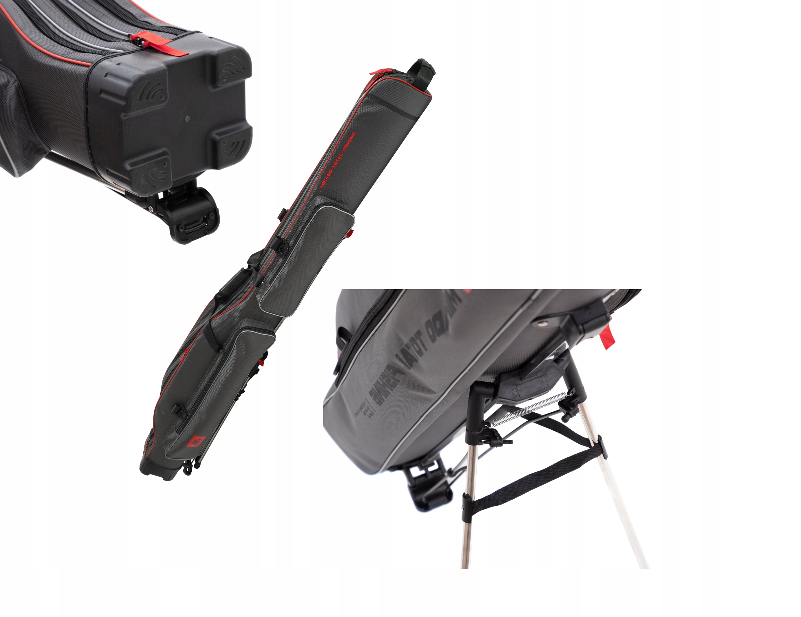 POKROWIEC 160CM 3KOM MIKADO SZTYWNY SZARY TUBA Marka Mikado