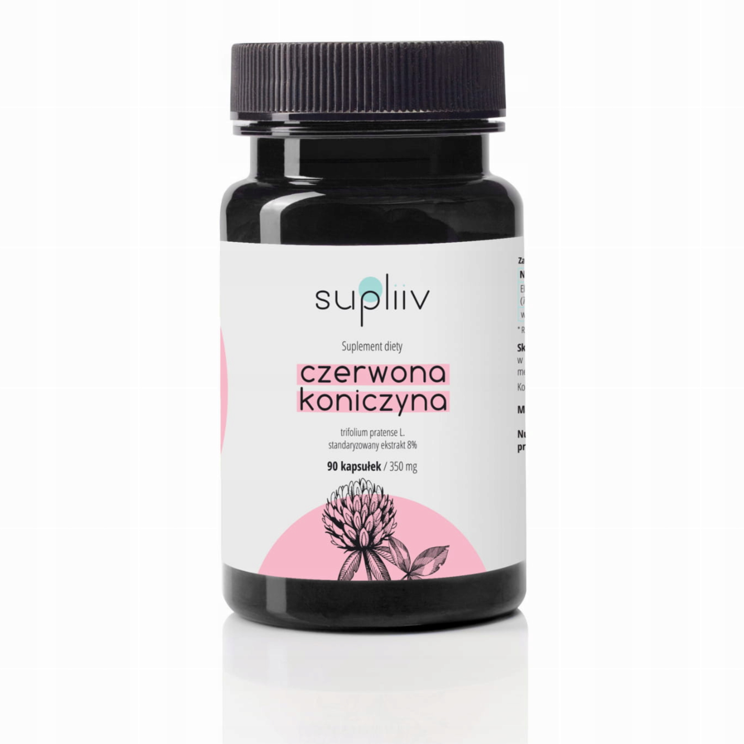 

kwiat Koniczyna Czerwona Ekstrakt Red Clover 90KAP