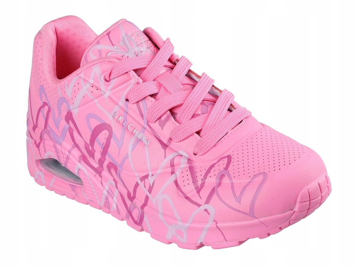 Skechers x JGoldcrown Uno Spread the Love 155507-HTPK H.Pink