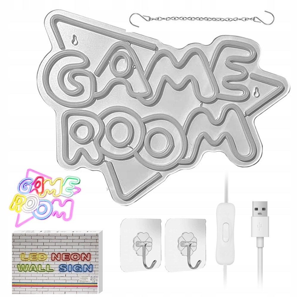 Neonový Znak Pro Hráče, Neonový Znak Pro Led Nástěnnou Dekoraci