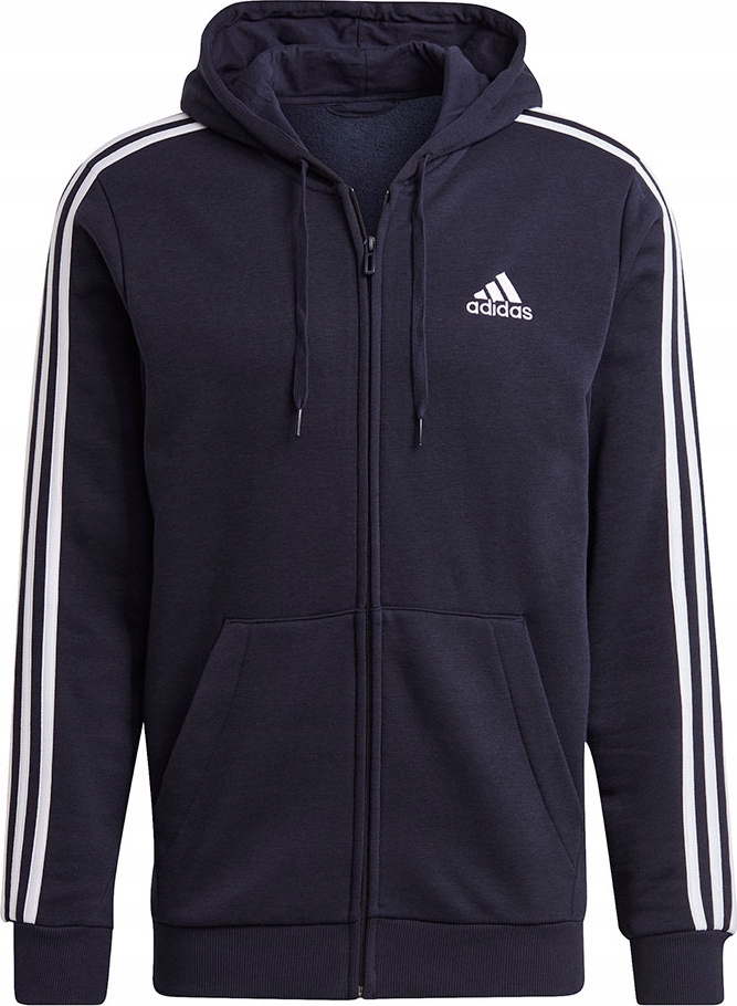Pánská Mikina Adidas Essential Hoodie Klokanka Tmavě Modrá vel. S