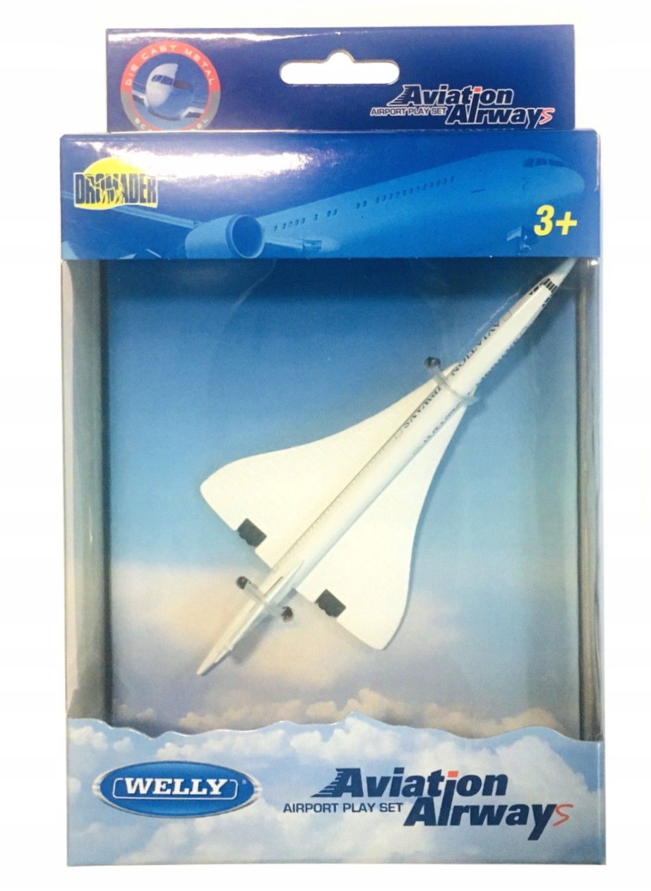 SAMOLOT CONCORDE MODEL METAL WELLY EAN (GTIN) 6900360031628