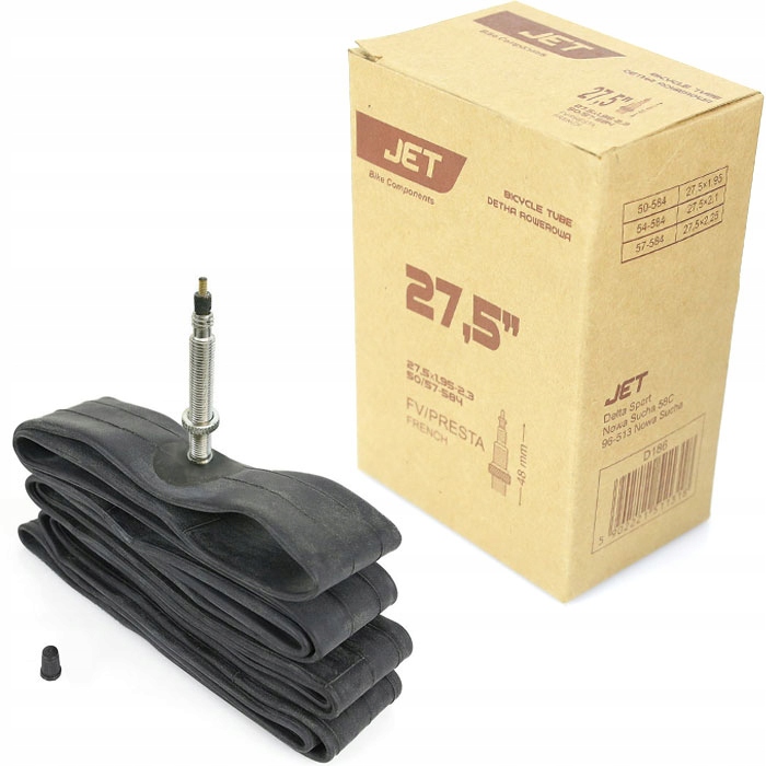 

Dętka rowerowa Jet 27,5x1,95/2,3 50/57-584 Fv 48mm