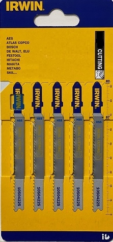 

Irwin Brzeszczot Do Drewna Wyrzynarki T101D 5szt.