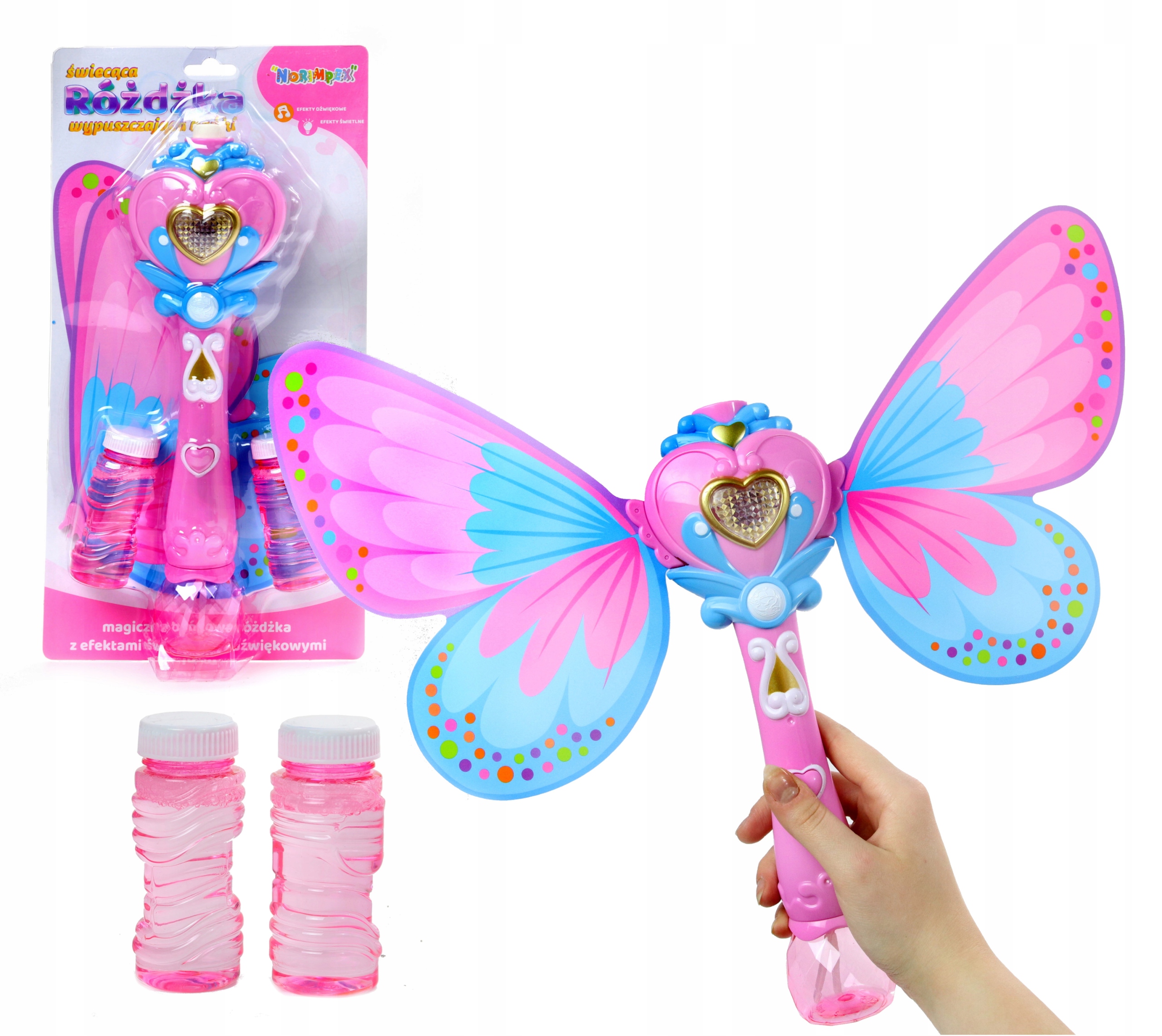 RÓŻDŻKA MOTYL DO ROBIENIA BANIEK + PŁYN 2x GRATIS Bohater brak