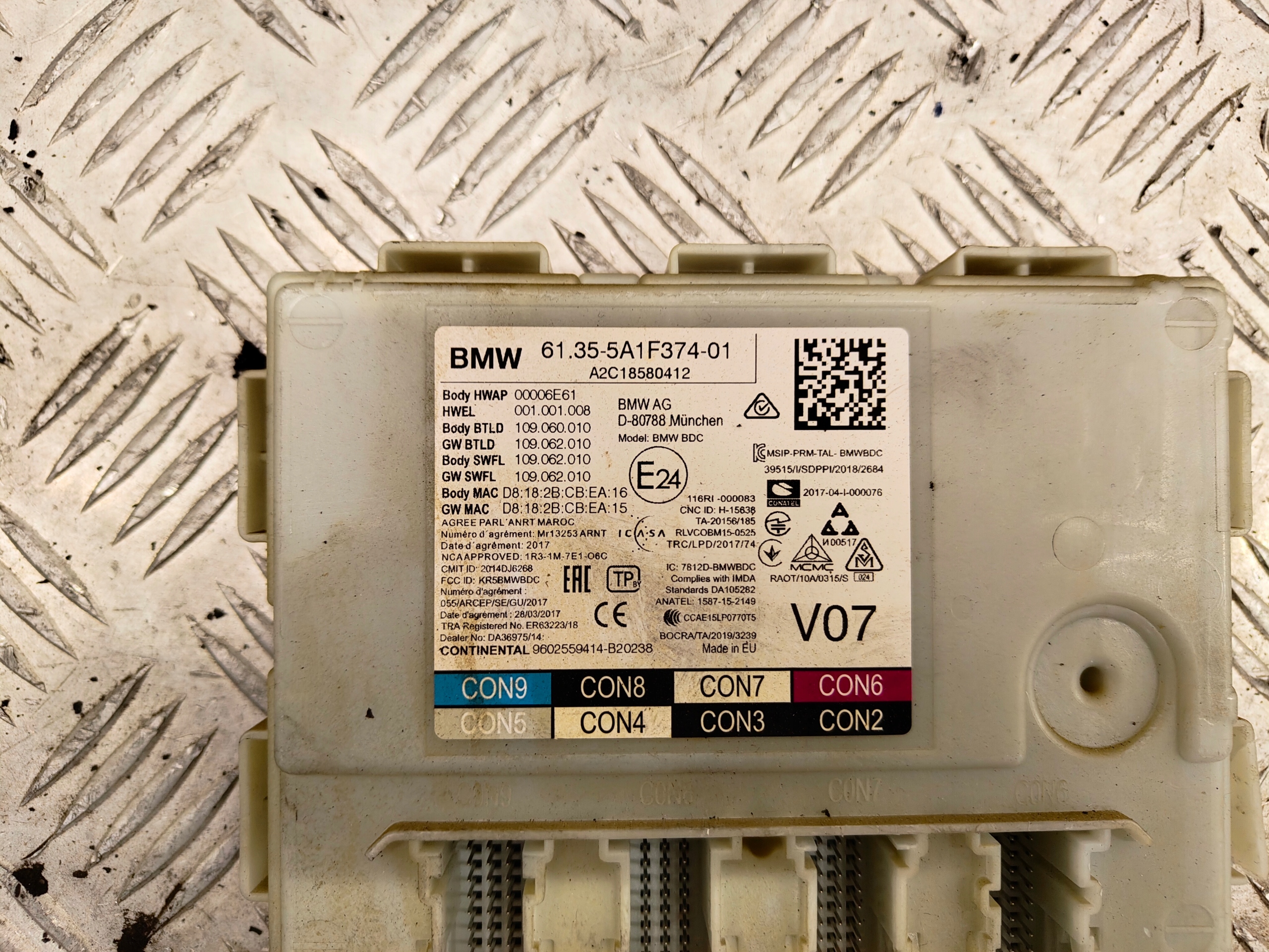 BMW X3 G01 X4 G02 module control unit 5A1F374