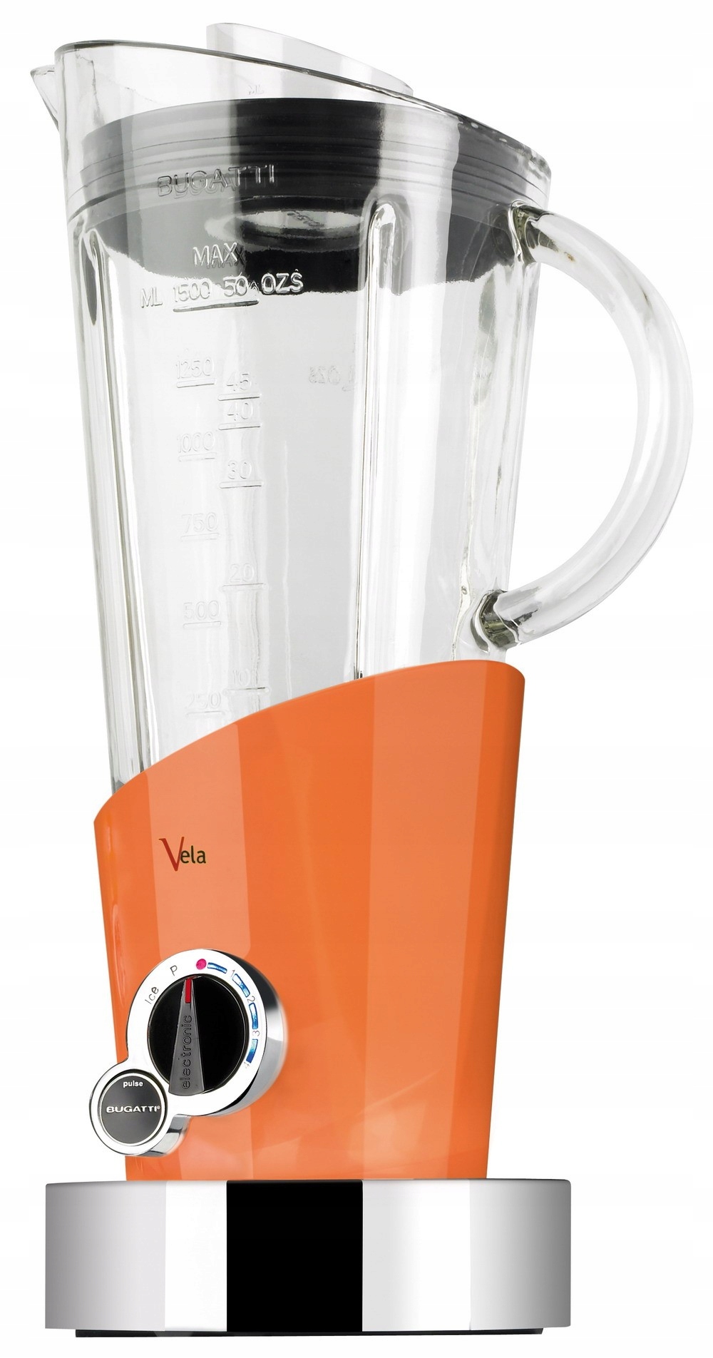 Blender pomarańczowy Vela Bugatti