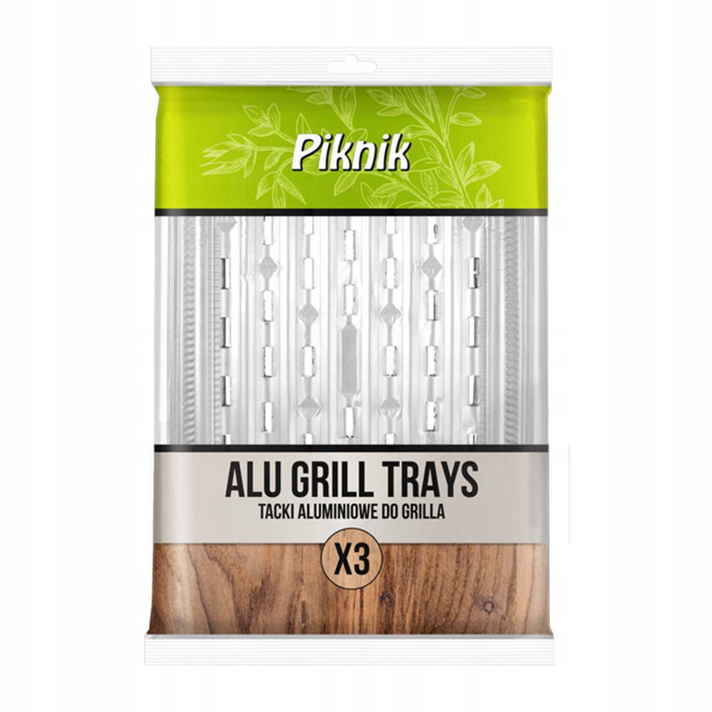 

TackiI Aluminiowe do Grilla duże Piknik 3 szt.