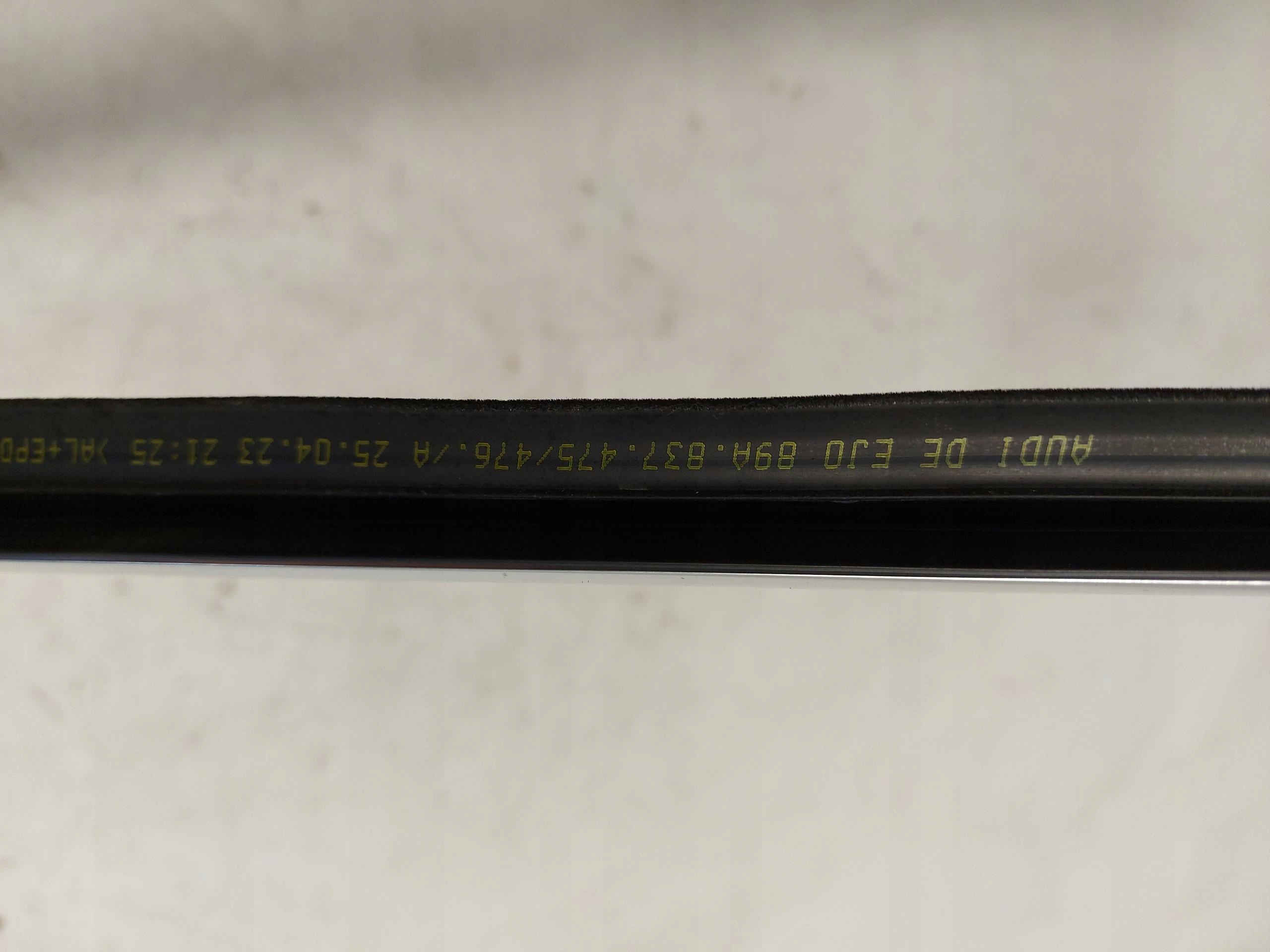 Audi Q4 E-TRON 89A 89E moulding windows parapet front right 89A837476