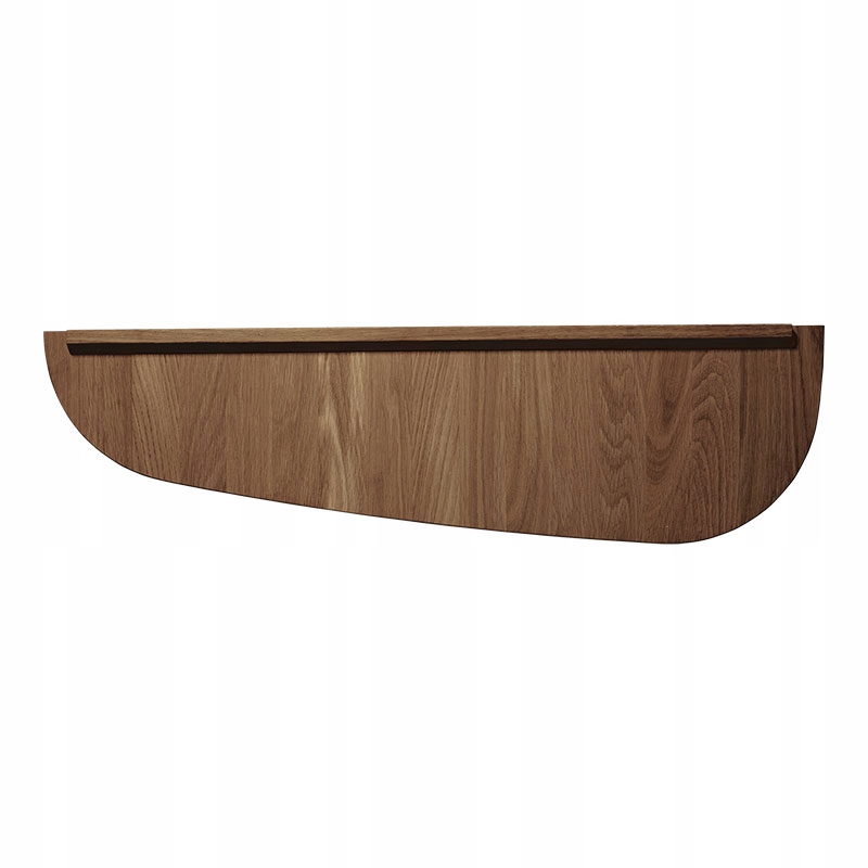Andersen Furniture Shelf 3 Drevená nástenná polica 78,5 cm Tmavohnedá