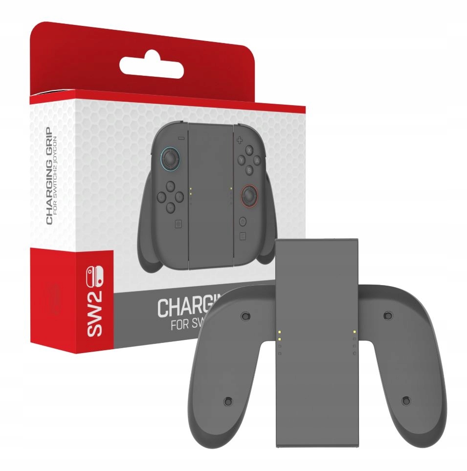 Uchwyt Handgrip z funkcją ładowania Joy-Conów do Nintendo Switch 2 NS2 SW2