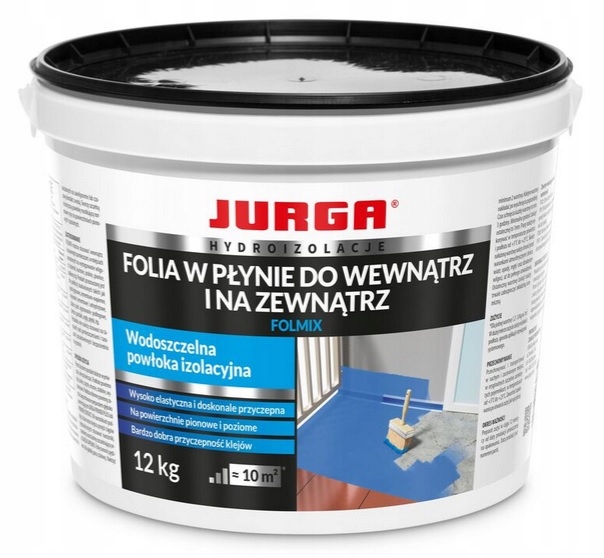 Folia W Płynie Pod Płytki Ceramiczne Hydroizolacja Łazienki 12 Kg Jurga
