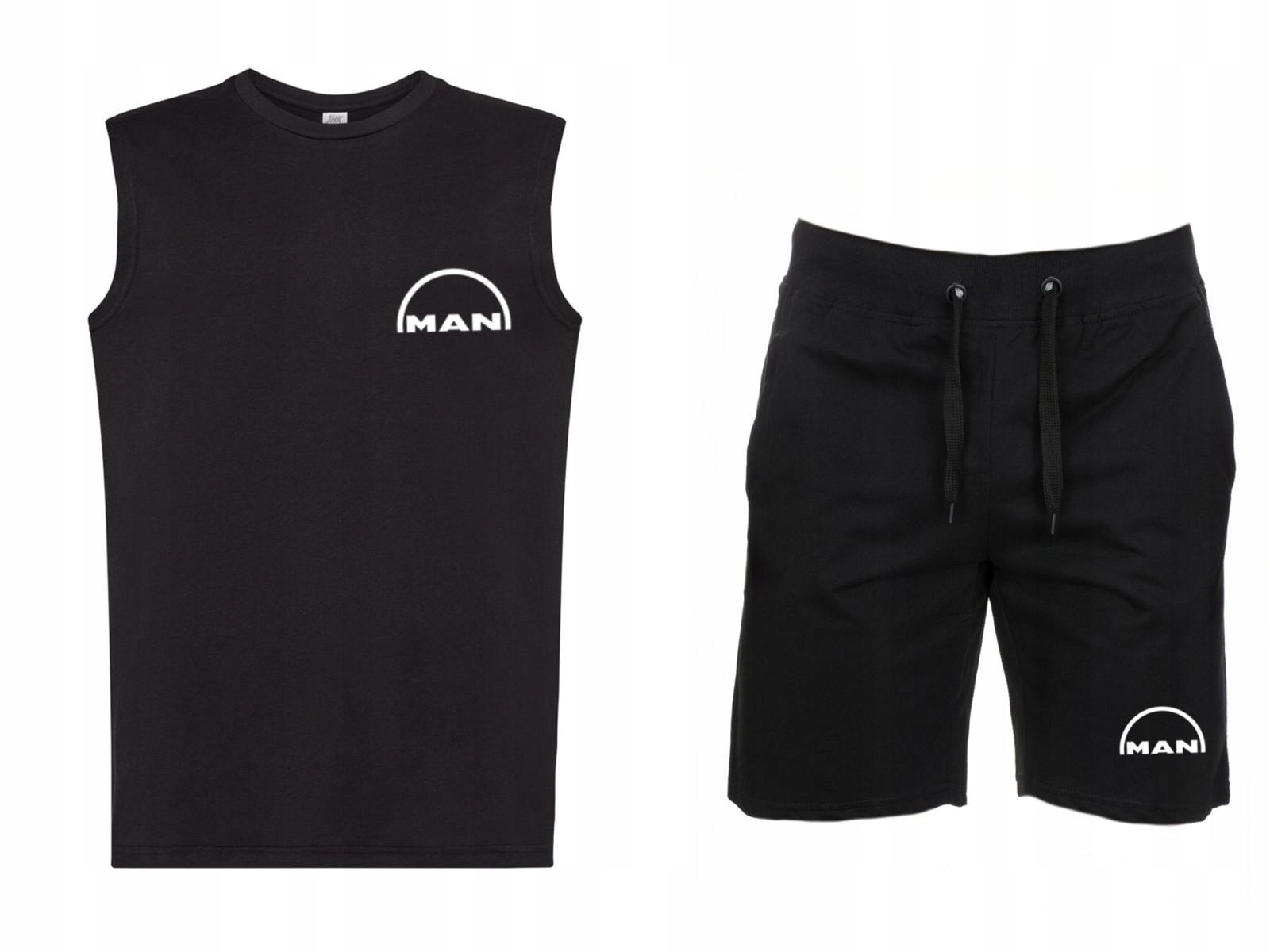 Sada: Tričko Tričko Krátké Kraťasy Pánské Velikost L