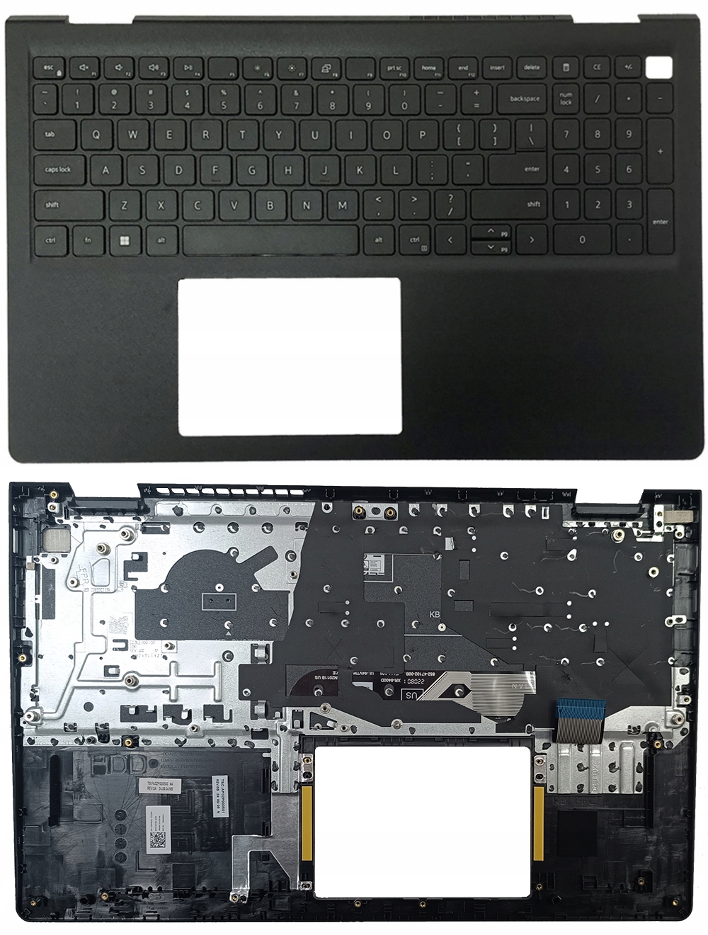 Nový Palmrest Pouzdro Klávesnice Dell Inspiron 3510 3520 3530 Z Usb-c