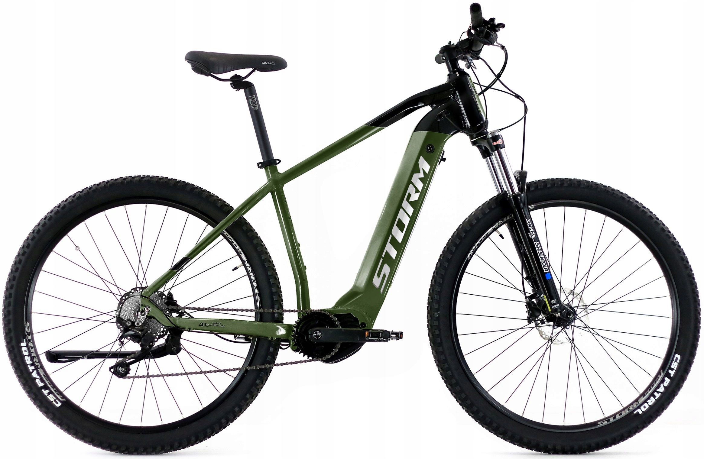 Rower Elektryczny Mtb Storm E-taurus 4.0 rama 19 29 oliwka czarny 2025