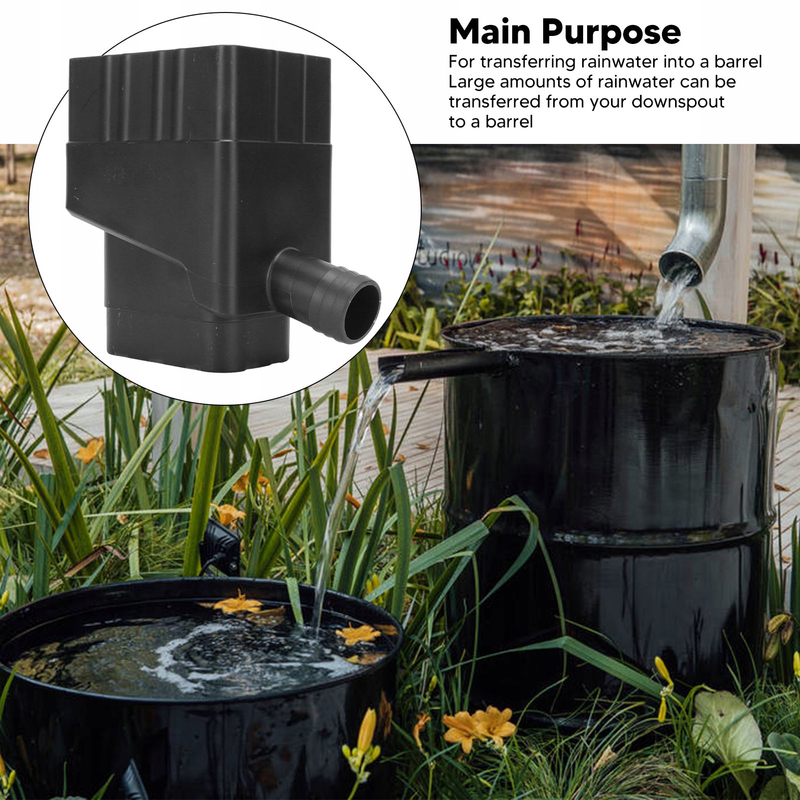 ZBIERACZ ŁAPACZ WODY + WĄŻ + ŚRUBA 9,5 X 6,8 CM Kod producenta WYMRL0526