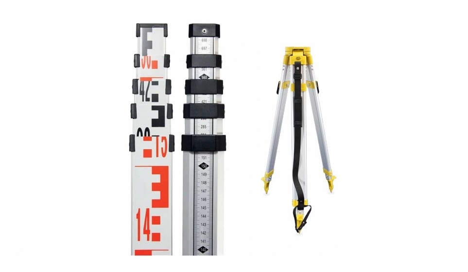 Aluminiový Stativ Záplata 5 m pod optický nivelátor