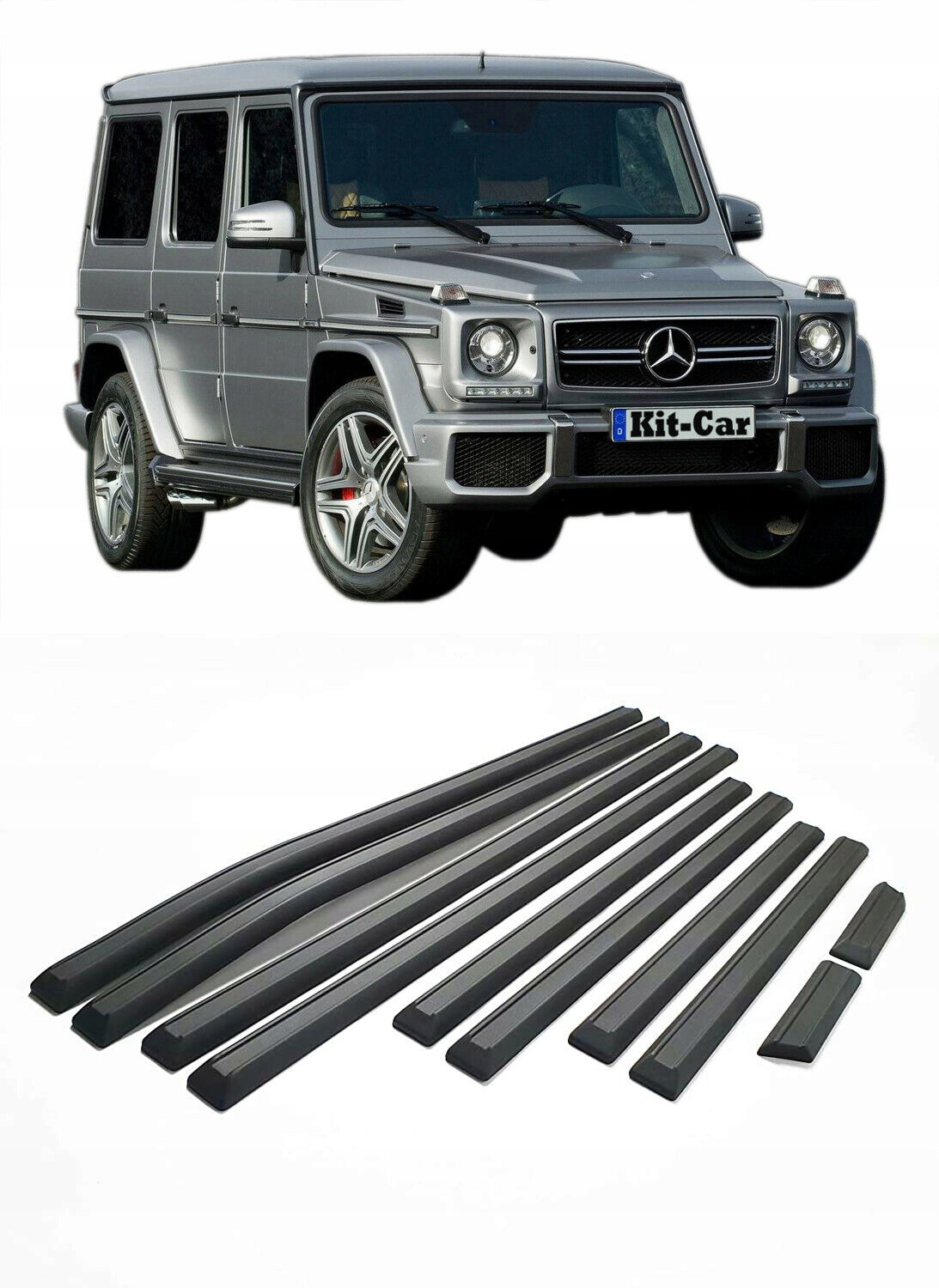 JDMMBW463AMGBBM - Боковые молдинги MERCEDES G Class W463 89-17