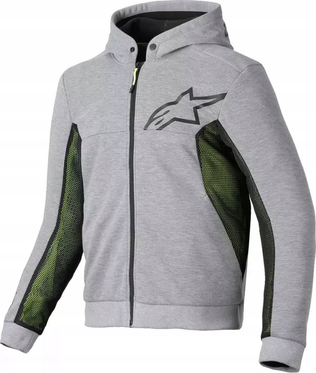 Mikina s chráničmi Alpinestars Chrome Air gray/black S
