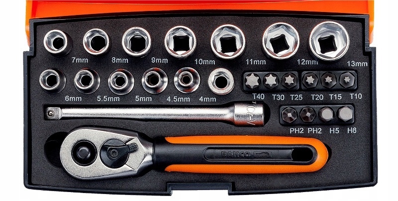 Zestaw narzędzi Bahco 25 elementów Marka Bahco
