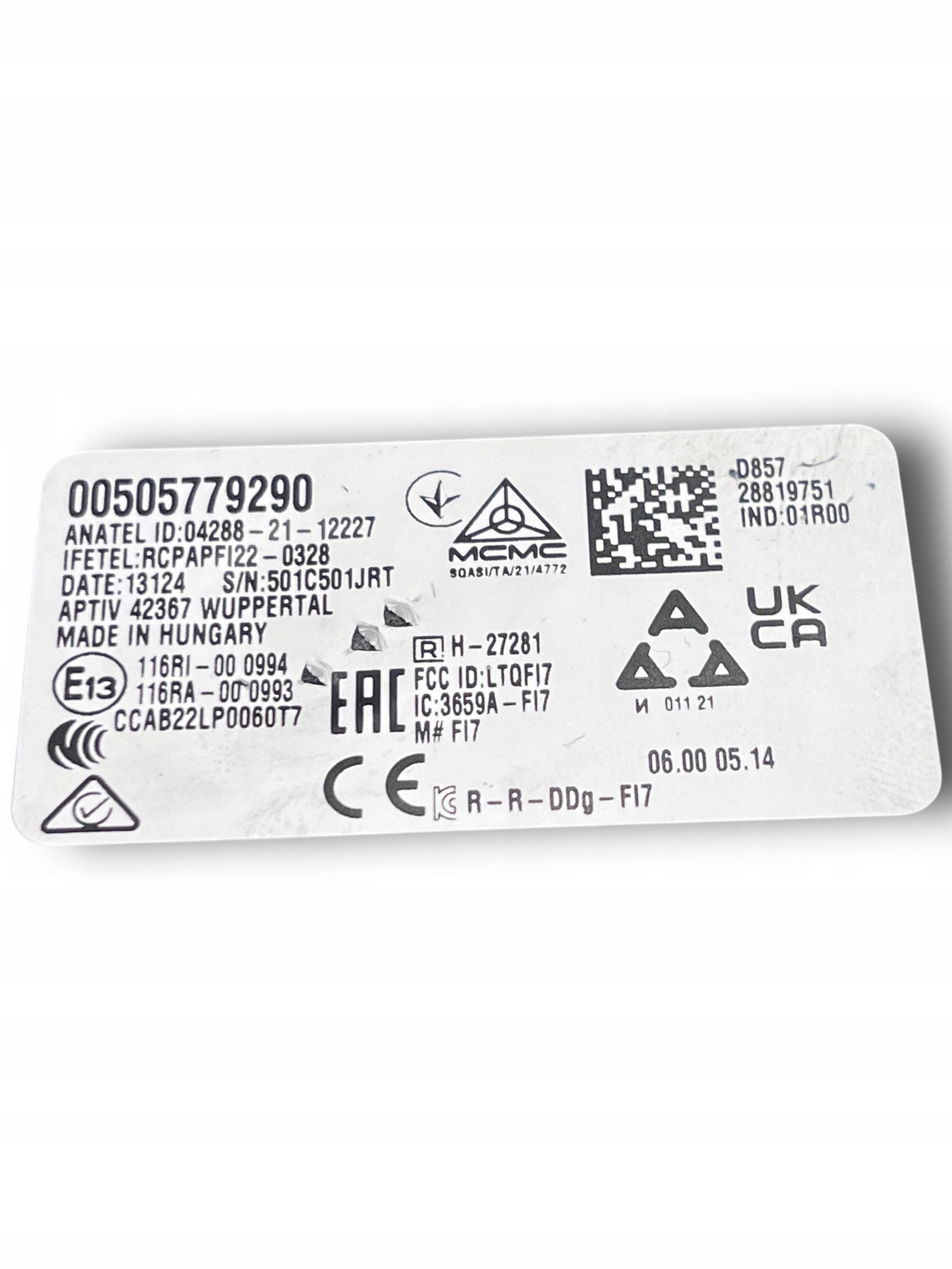 DODGE HORNET Module fusibles 00505779290
