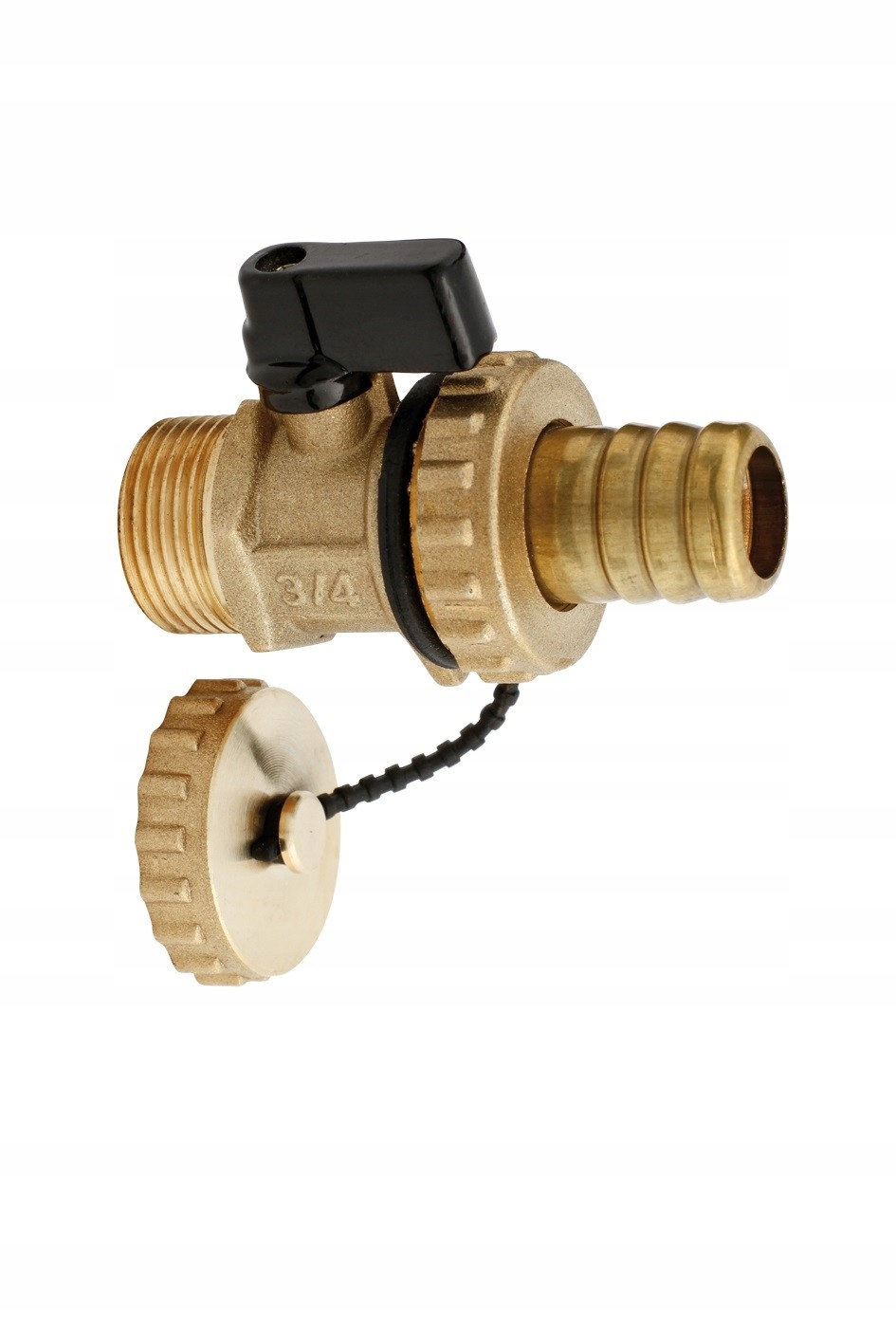 

Zawór kulowy wodny spustowy Hydroland 1/2"