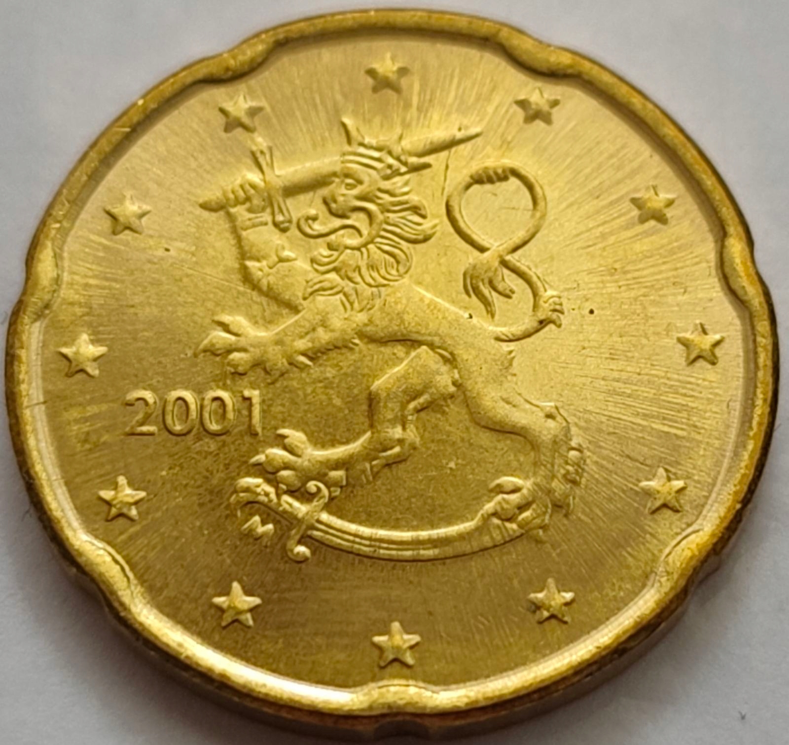 4756 - Finlandia 20 eurocentów, 2001