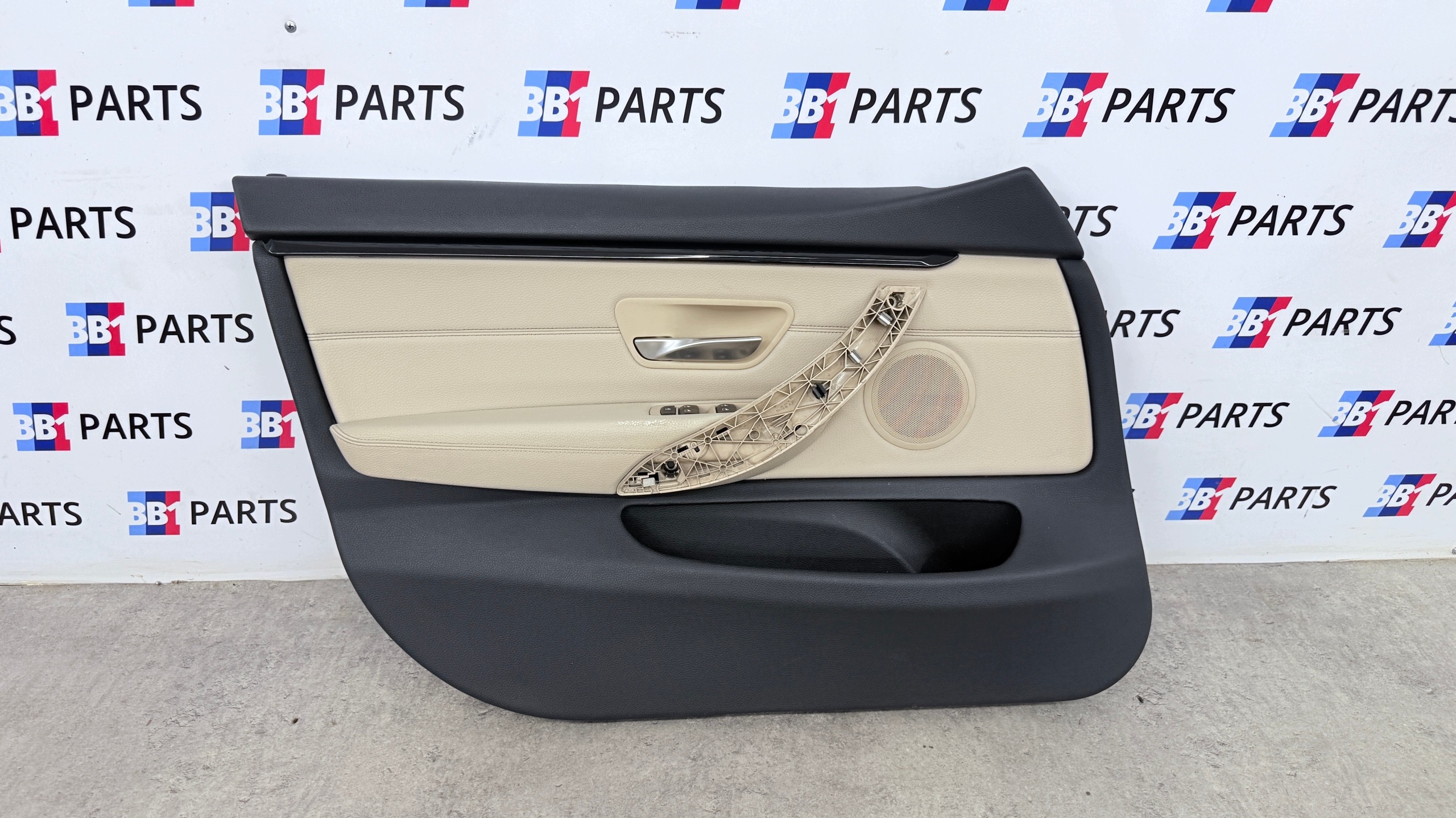 BMW F36 side door left front OYSTER DAKOTA moulding black POLYSK