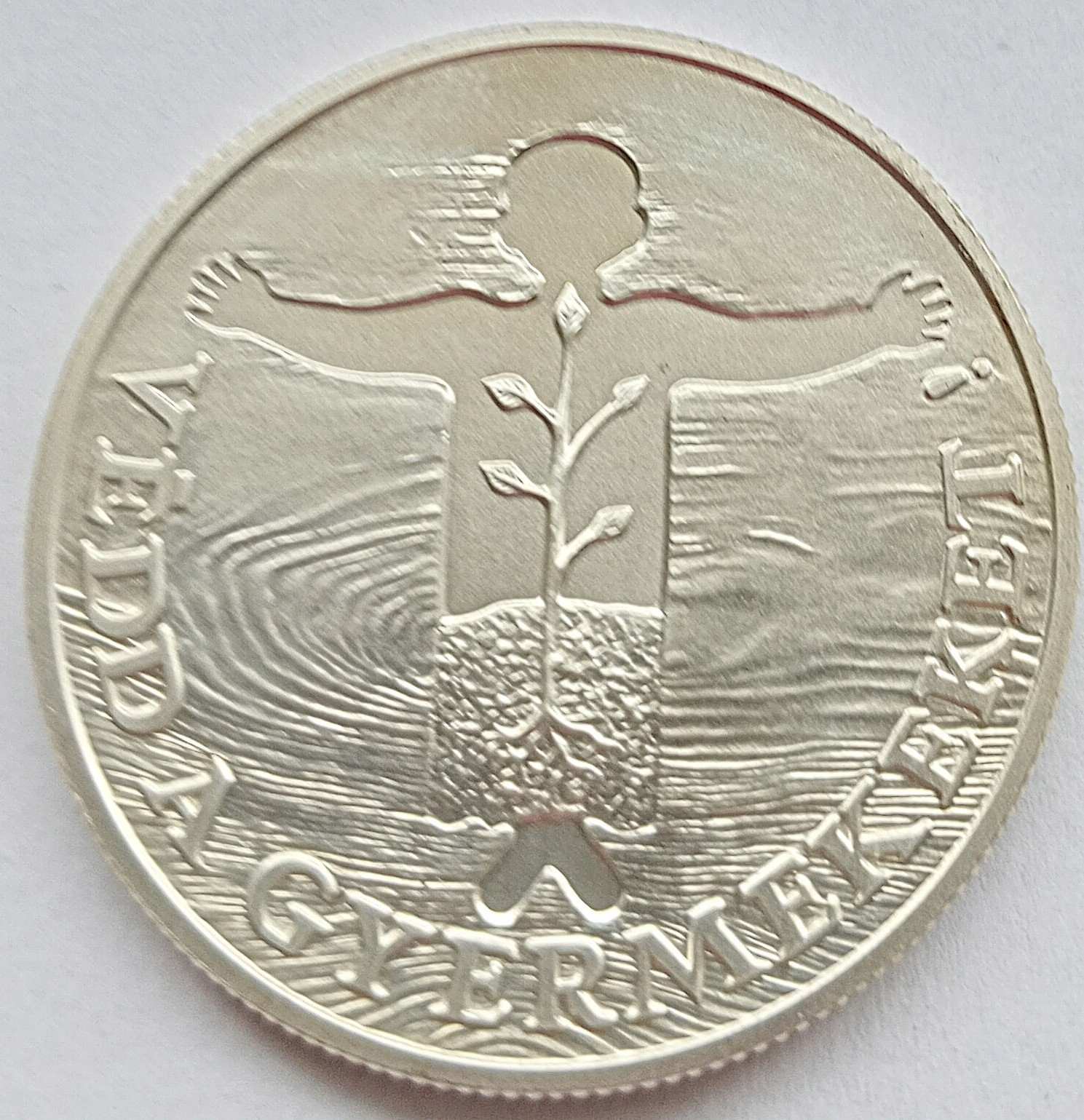 Węgry 500 Forint 1989 Fundacja „Save the Children” Mennicza (UNC)