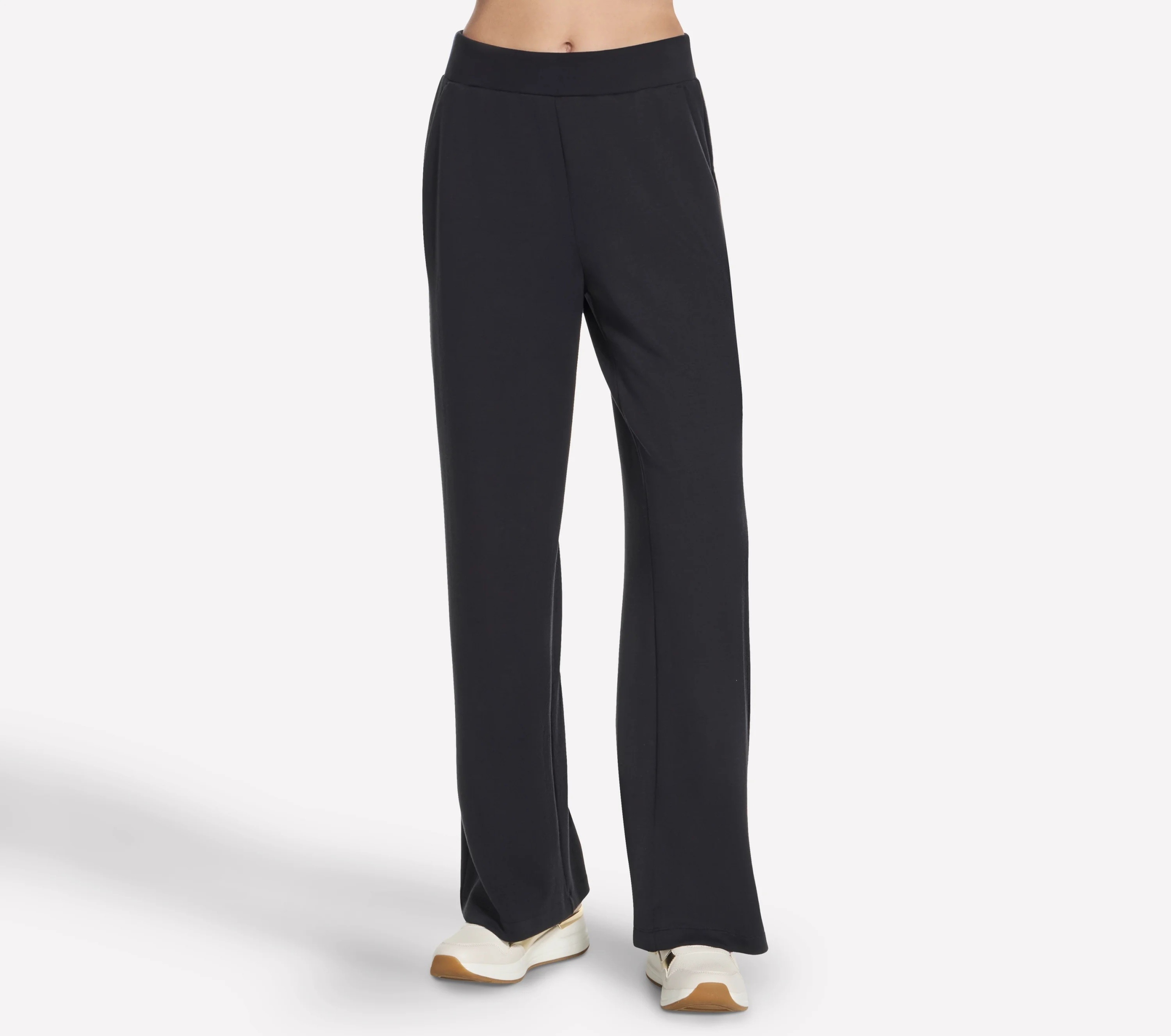 Dámské kalhoty Skechers Cozy Luxe Relaxed Pant černé PT301 Blk