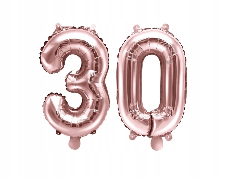 

Balony 30 rose gold na Urodziny 35cm FB10M-30-019R