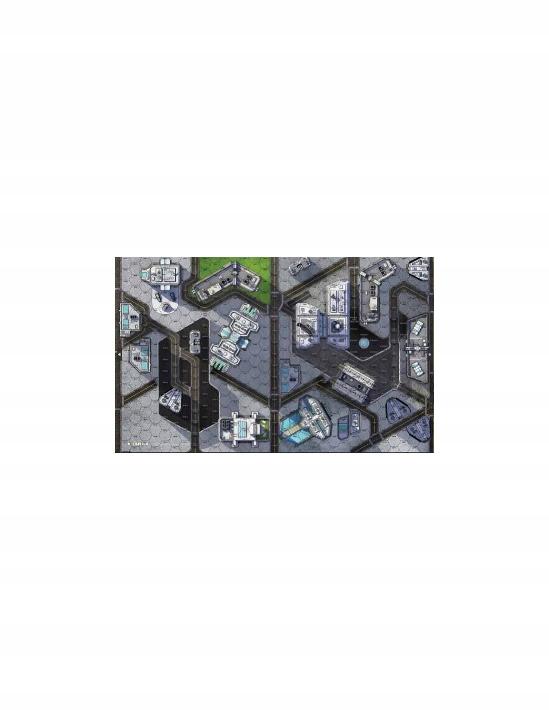 BattleTech: Cities HPG Heliport/Plaza Battlemat • Opinie - Allegro
