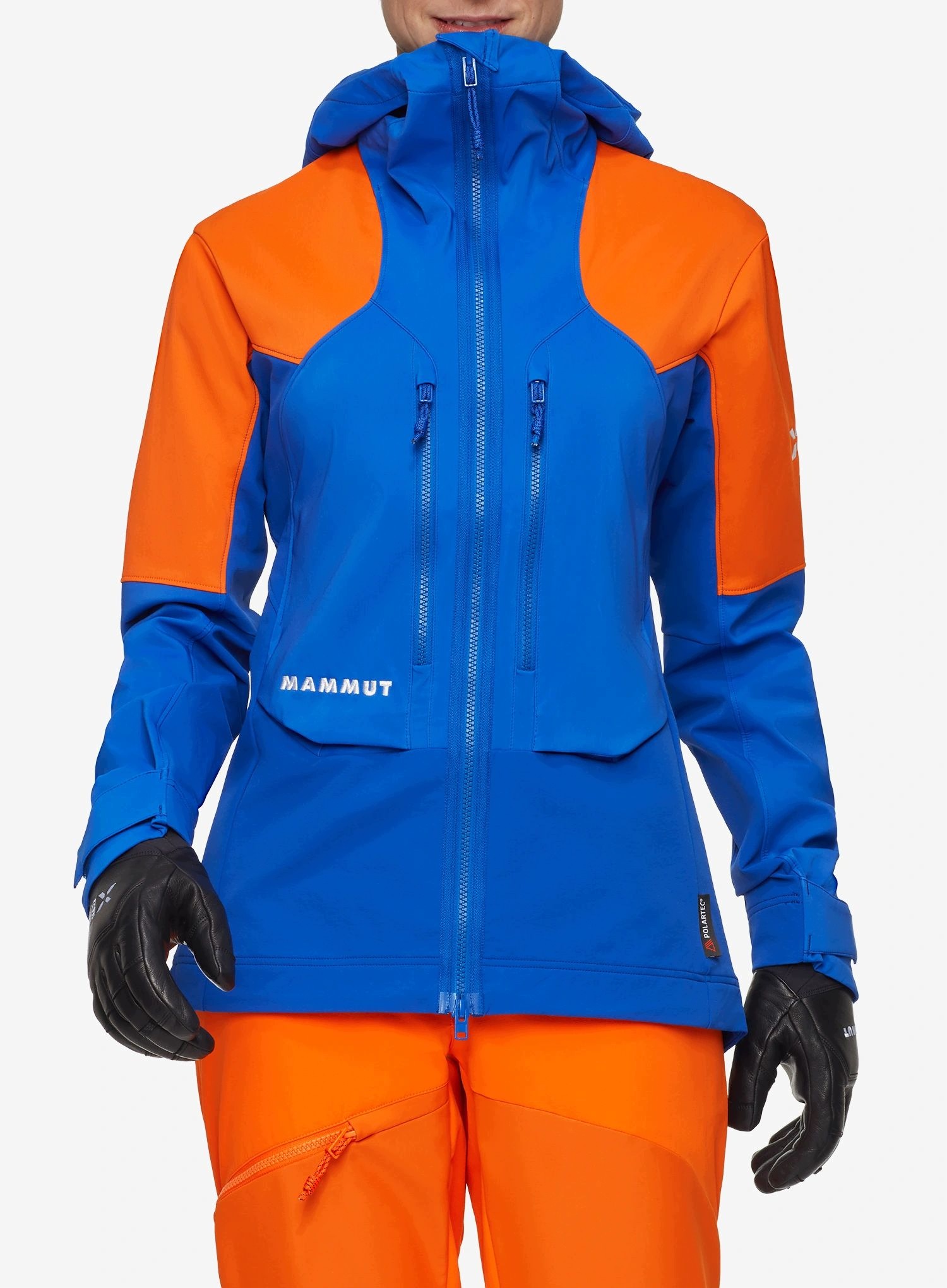 Kurtka w góry damska Mammut Eiger Nordwand Pro So Hooded eiger blue L