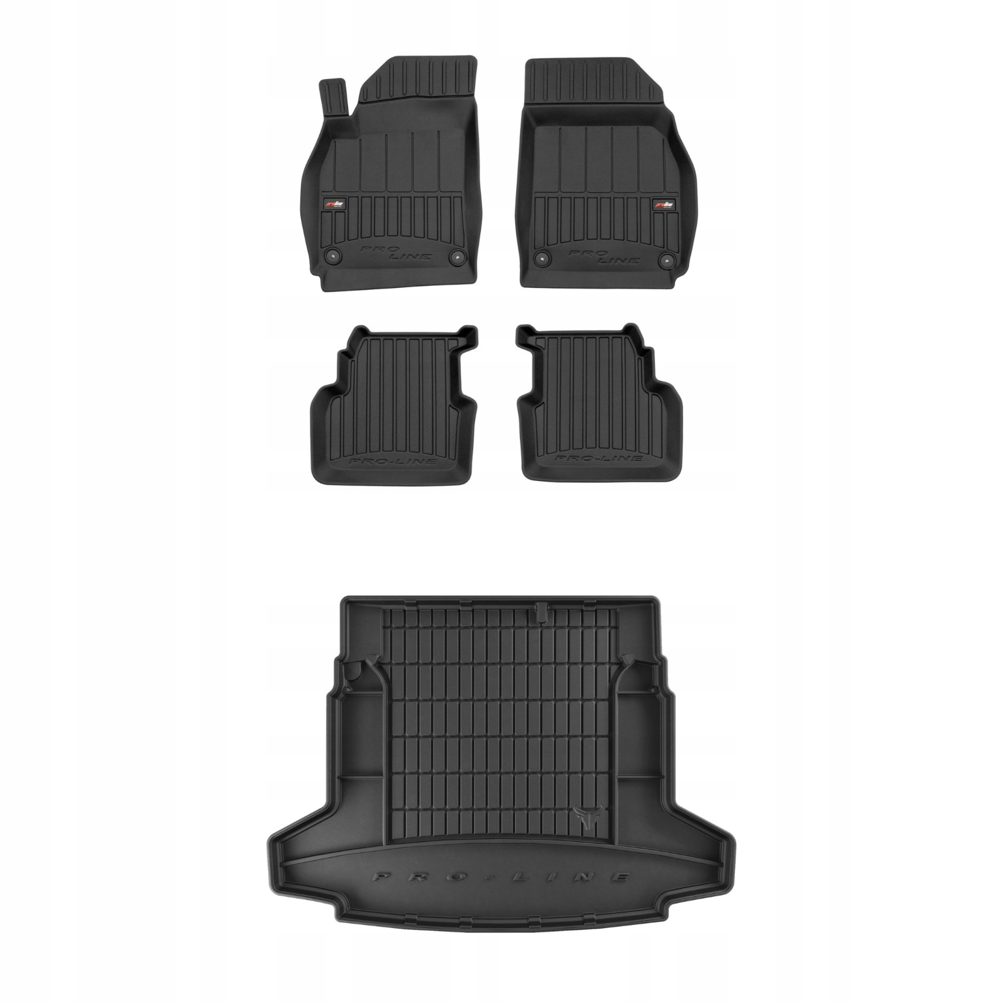 Sada gumových koberců a rohoží pro Saab 9-3 II 2002-2011