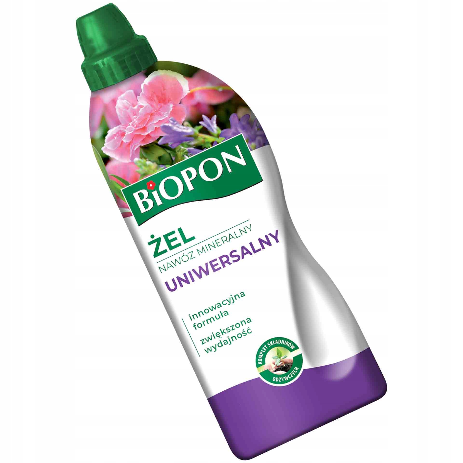 

Biopon Żel Nawóz Mineralny Uniwersalny 1 L