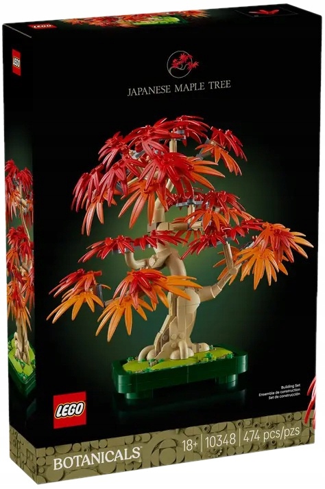 stavebnice Lego Botanicals Javor palmový bonsaj 474 dílků 10348