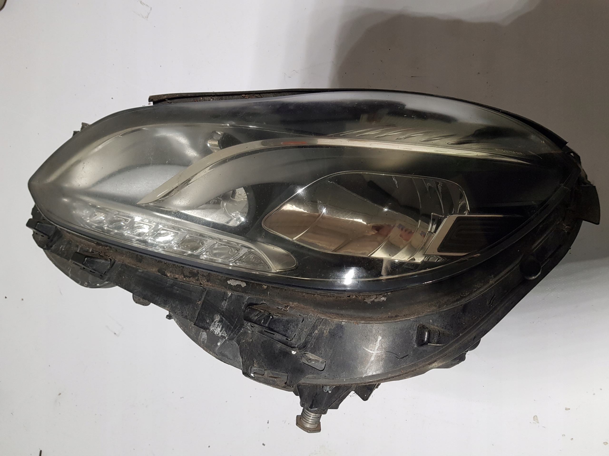 light LED left front MERCEDES W212 LIFT complete