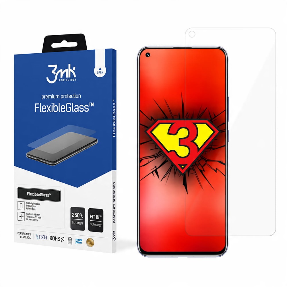 

Szkło hybrydowe do Huawei Nova 7 5G - 3mk Glass