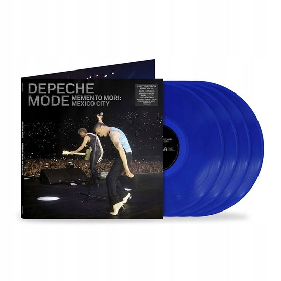 Depeche Mode Memento Mori: Mexico City Blue Winyl 4LP Limited Edition